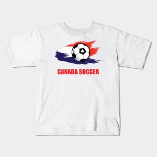 we can Canada Soccer Kids T-Shirt